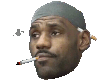 :Lebronsmoking: